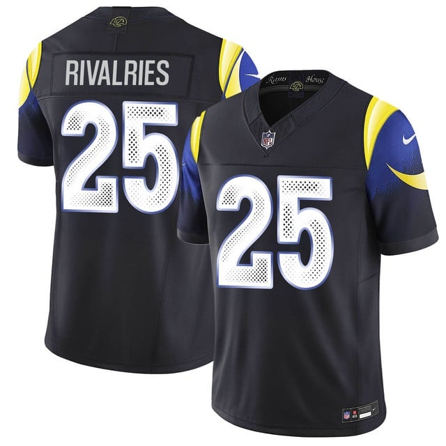 Los Angeles Rams F.U.S.E. Limited Rivalry Series Jersey - All Stitched Rivalries - 25