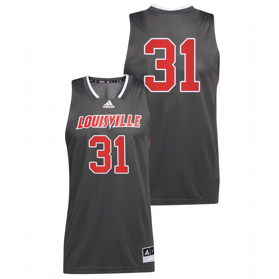Louisville Cardinals Wes Unseld Reverse Retro Grey Alumni Basketball Jersey Men