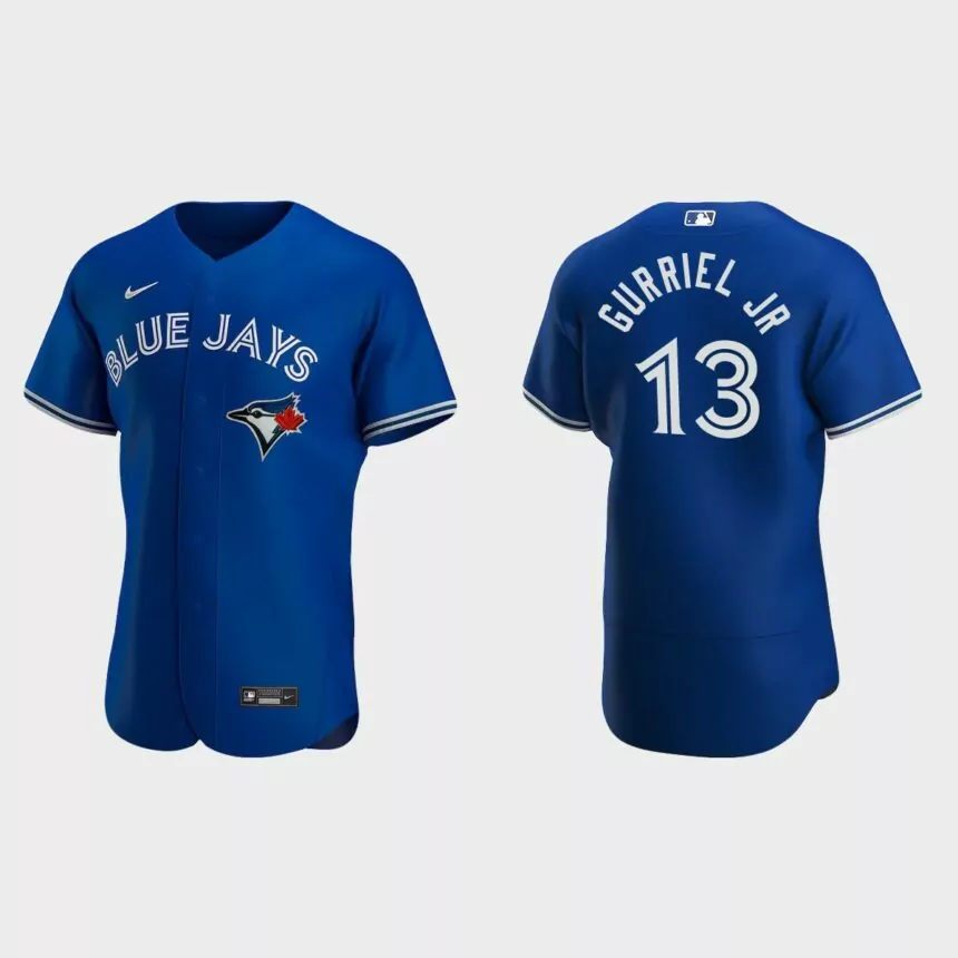 Lourdes Gurriel Jr. #13 Toronto Blue Jays Authentic Alternate Jersey – Royal