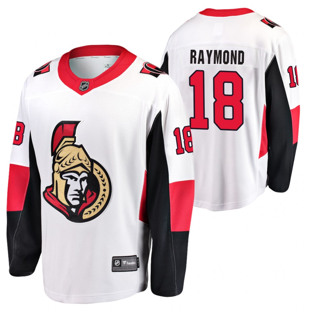 Lucas Raymond Ottawa Senators 2020 Draft SHL White Away Jersey