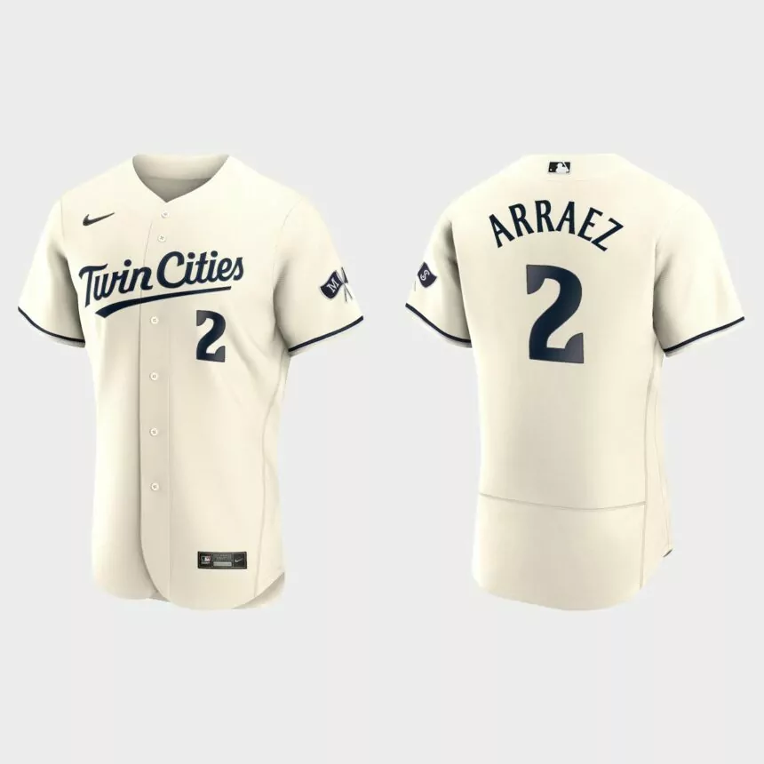Luis Arraez Minnesota Twins 2023 Authentic Jersey – Cream