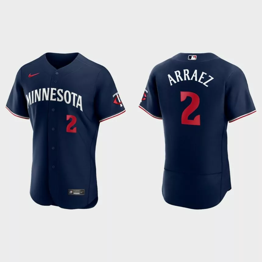Luis Arraez Minnesota Twins 2023 Authentic Jersey – Navy