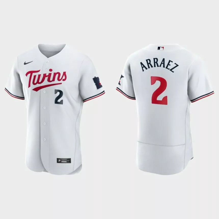 Luis Arraez Minnesota Twins 2023 Authentic Jersey – White