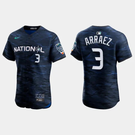 Luis Arraez National League 2023 MLB All-Star Game Elite Jersey – Royal