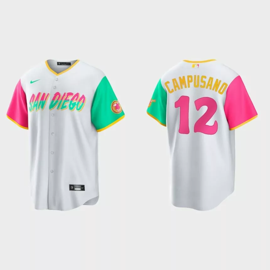 Luis Campusano San Diego Padres 2022 City Connect Replica Jersey – White