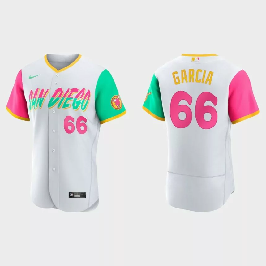 Luis Garcia San Diego Padres 2022 City Connect Authentic Jersey – White