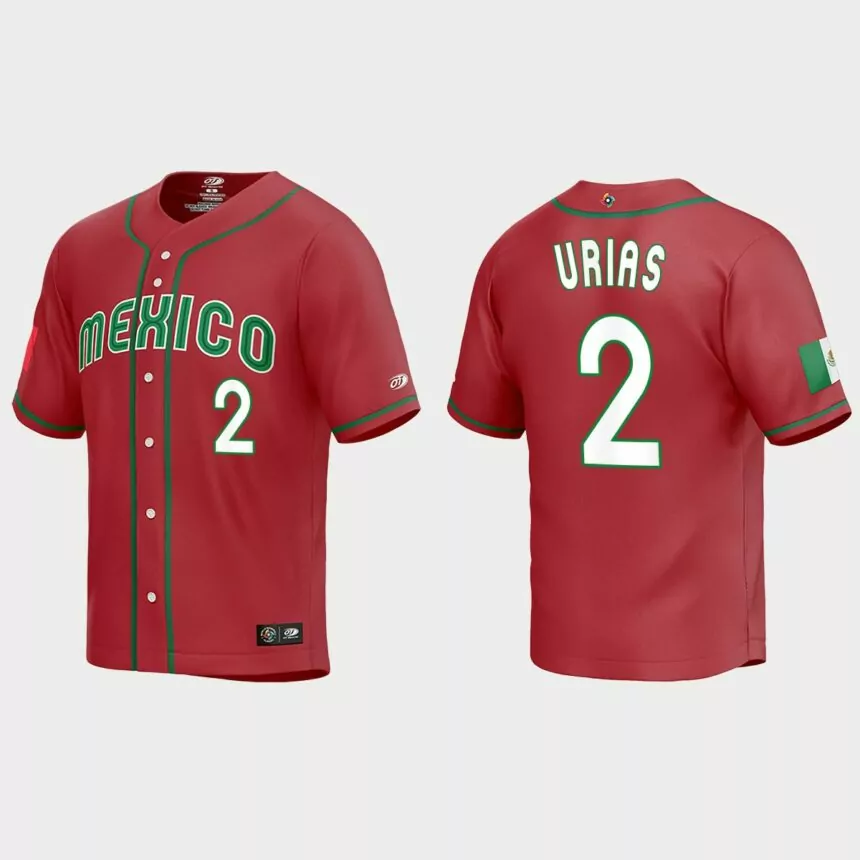 Luis Urias Mexico Baseball 2023 World Baseball Classic Replica Jersey – Red