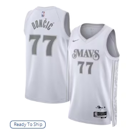 Luka Don?i? Dallas Mavericks Nike Unisex 2024-25 Swingman Player Jersey - City Edition - White