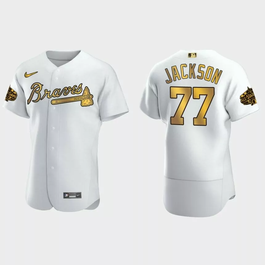 Luke Jackson Atlanta Braves 2022 MLB All-Star Game Jersey – White Gold