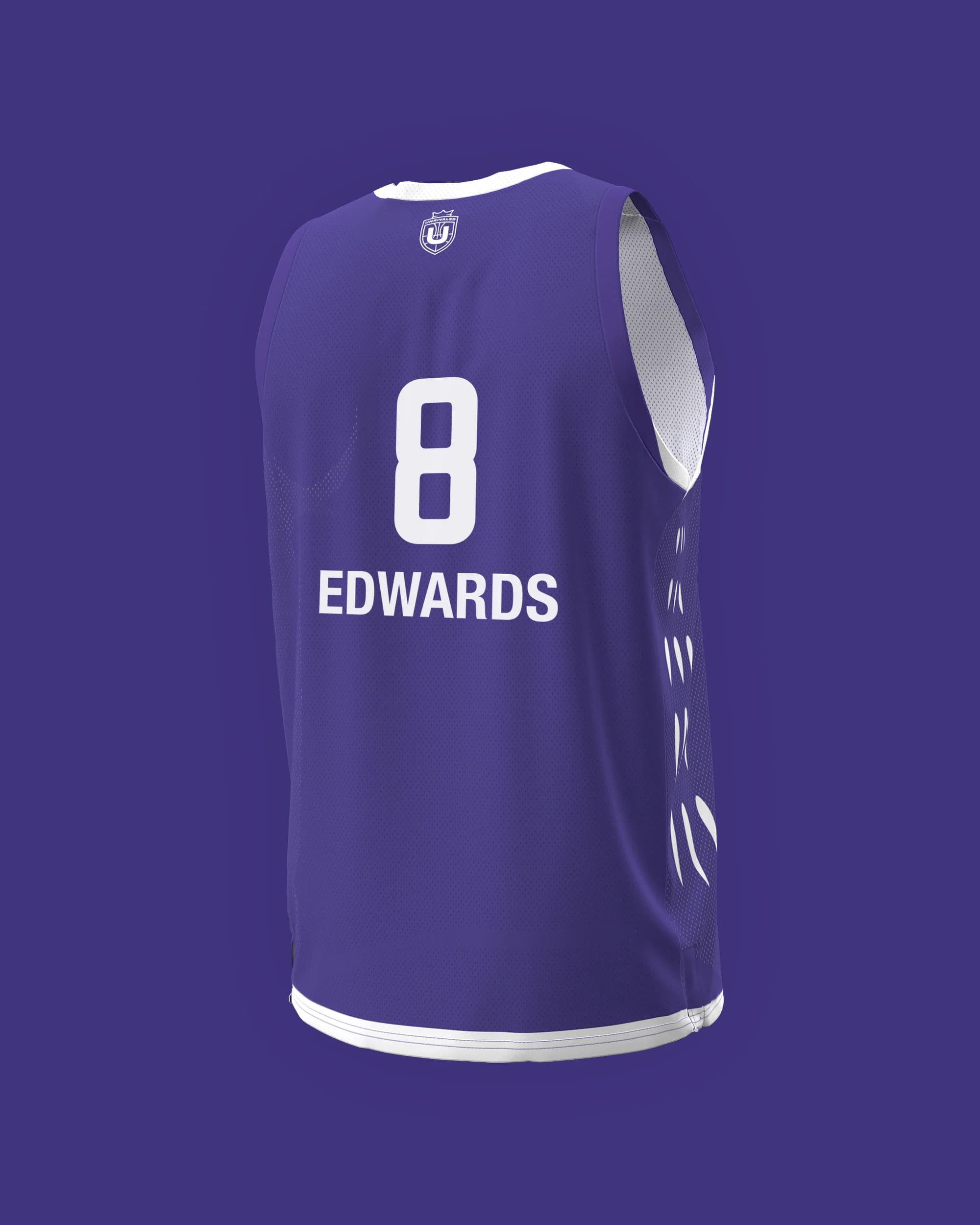 Lunar Owls Basketball Club Under Armour Jersey Aaliyah  Edwards  #8
