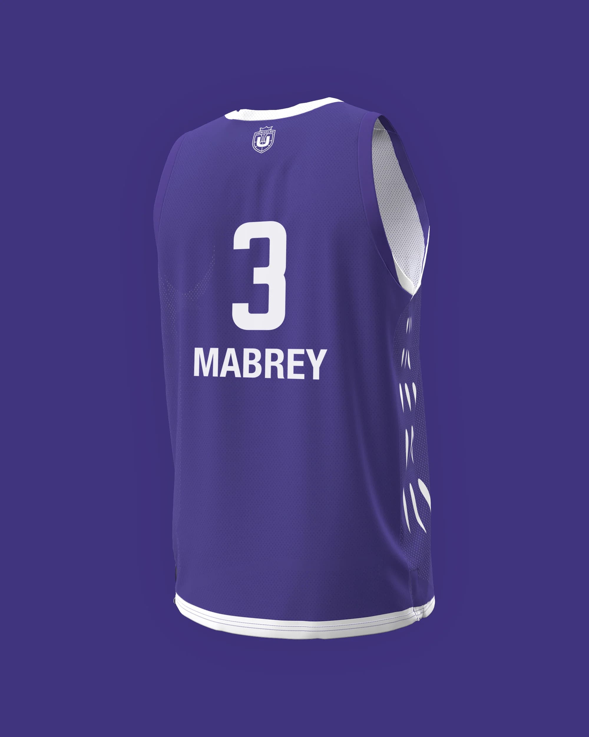 Lunar Owls Basketball Club Under Armour Jersey Marina  Mabrey  #3