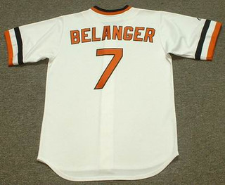 MARK BELANGER Baltimore Orioles 1979 Majestic Cooperstown Throwback Jersey