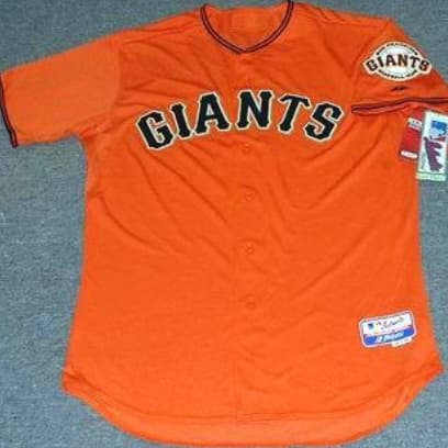 MATT CAIN San Francisco Giants 2010 Majestic Cool Base Authentic Alternate Baseball Jersey