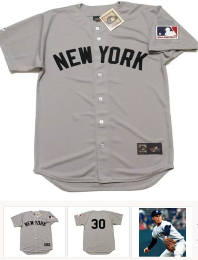 MEL STOTTLEMYRE New York Yankees 1969 Majestic  Cooperstown Away Jersey
