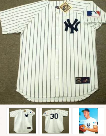 MEL STOTTLEMYRE New York Yankees 1969 Majestic Cooperstown Home Jersey