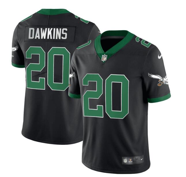 MEN'S?PHILADELPHIA?EAGLES?NIKE?STITCHED?BLACK?KELLY?BRIAN?DAWKINS?JERSEY