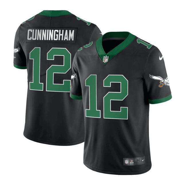 MEN'S?PHILADELPHIA?EAGLES?NIKE?STITCHED?BLACK?KELLY?RANDALL?CUNNINGHAM?JERSEY