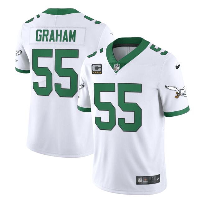 MEN'S?PHILADELPHIA?EAGLES?NIKE?STITCHED?KELLY?WHITE?BRANDOM?GRAHAM?JERSEY