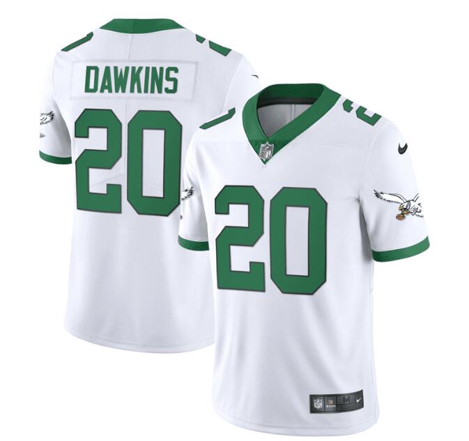 MEN'S?PHILADELPHIA?EAGLES?NIKE?STITCHED?KELLY?WHITE?BRIAN?DAWKINS?JERSEY