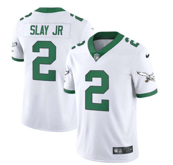 MEN'S?PHILADELPHIA?EAGLES?NIKE?STITCHED?KELLY?WHITE?DARIUS?SLAY?JR?JERSEY