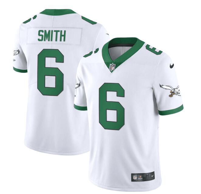 MEN'S?PHILADELPHIA?EAGLES?NIKE?STITCHED?KELLY?WHITE?DEVONTA?SMITH?JERSEY