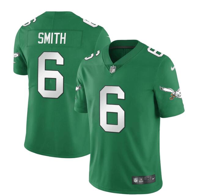 MEN'S PHILADELPHIA EAGLES NIKE STITCHED KELLY GREEN DEVONTA SMITH JERSEY