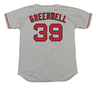 MIKE GREENWELL Boston Red Sox 1993 Majestic Throwback Away Baseball Jersey
