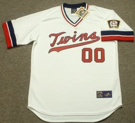MINNESOTA TWINS 1980's Majestic Cooperstown Home Jersey Customized