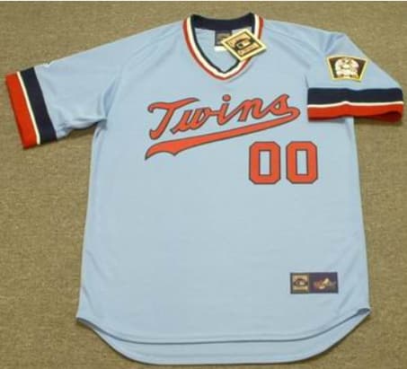 MINNESOTA TWINS 1980's Majestic Throwback Jersey Customized