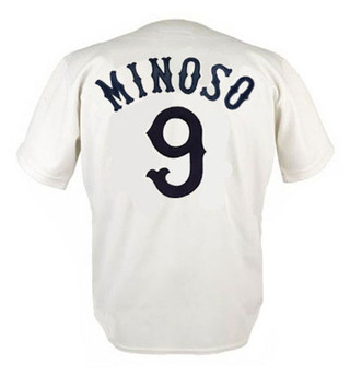 MINNIE MINOSO Chicago White Sox 1976 Home Majestic Throwback Baseball Jersey