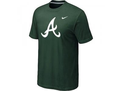 MLB Atlanta Braves Heathered NEW D.Green Blended T-Shirt