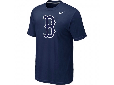 MLB Boston Red Sox Heathered NEW D.Blue Blended T-Shirt