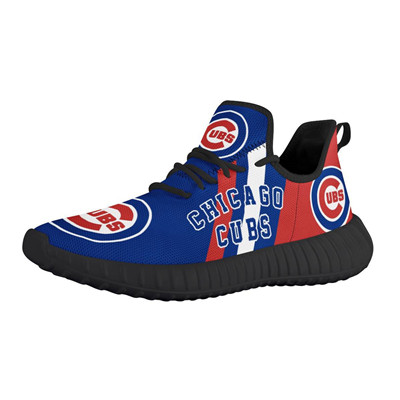 MLB Cubs Mesh Knit Sneakers 1