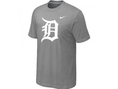 MLB Detroit Tigers Heathered L.Grey NEW Blended T-Shirt
