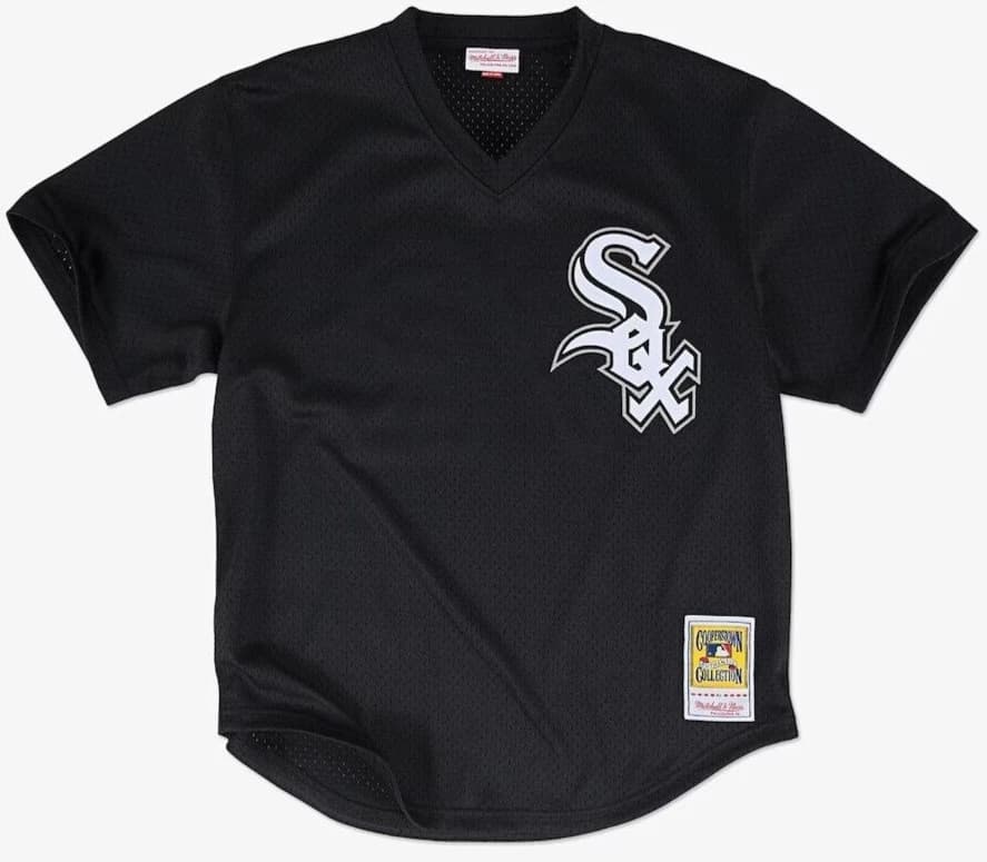 MLB Mitchell & Ness Chicago White Sox #8 Baseball Jersey New Mens
