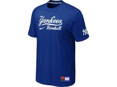 MLB New York Yankees Brown NEW Short Sleeve Practice T-Shirt