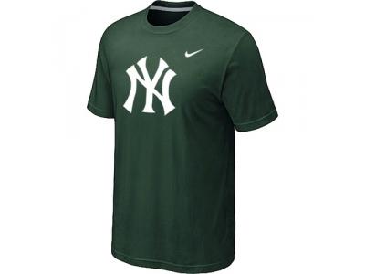 MLB New York Yankees Heathered D.Green NEW Blended T-Shirt