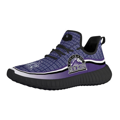 MLB Rockies Mesh Knit Sneakers