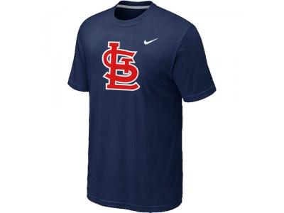 MLB St.Louis Cardinals Heathered D.Blue NEW Blended T-Shirt