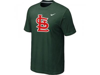 MLB St.Louis Cardinals Heathered D.Green NEW Blended T-Shirt