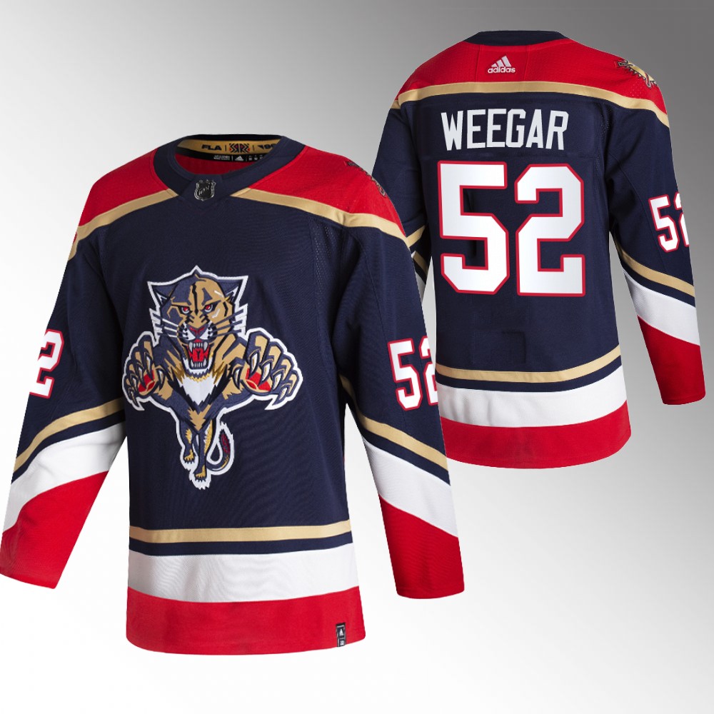 MacKenzie Weegar Florida Panthers Navy Reverse Retro Jersey Special Edition