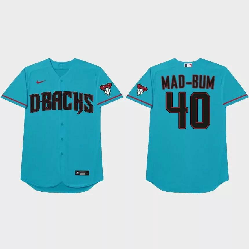 Madison Bumgarner Nickname Diamondbacks 2021 Players’ Weekend Mad-Bum Jersey – Blue.jpg