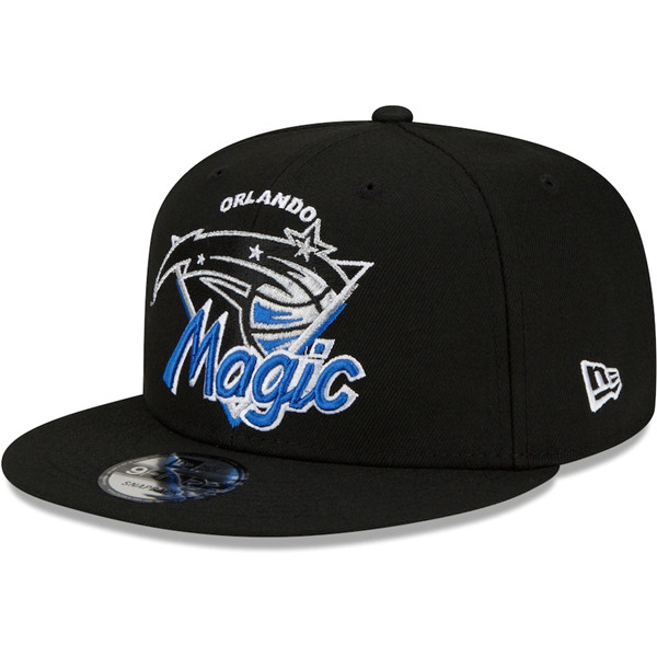 Magic Black Snapback Hat --TX