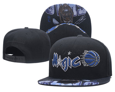 Magic Team Logo Black Adjustable Hat LH