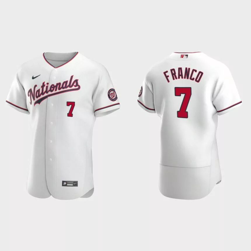 Maikel Franco Washington Nationals Authentic Alternate Jersey – White