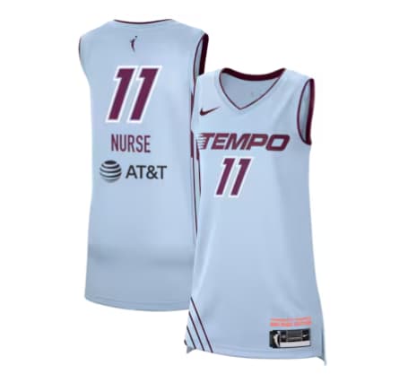 Maillot unisexe Nike Victory - édition Rebelle - Bleu Hydrogène - Kia Nurse Toronto Tempo