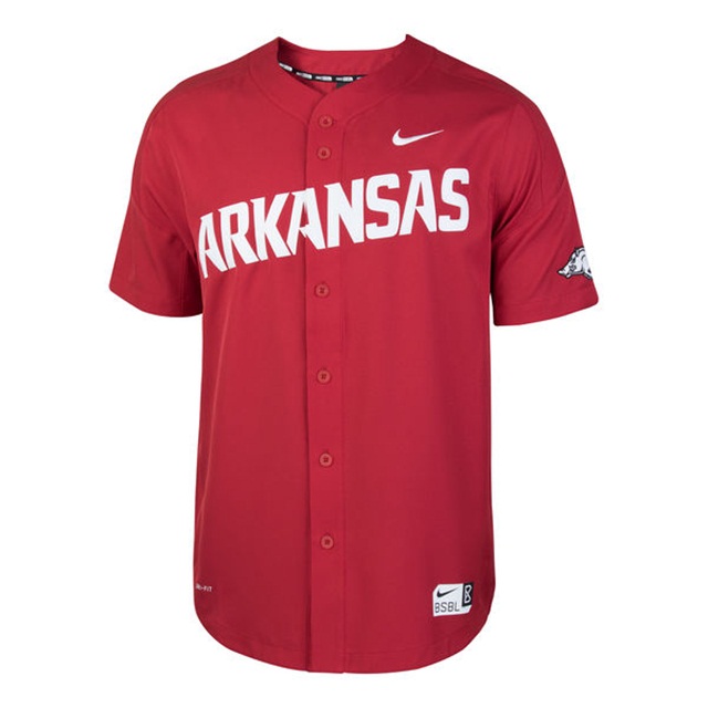 Male Arkansas Razorbacks Cardinal Jersey