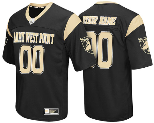 Male Army Black Knights Black Colosseum College Limited Football Customized Jersey