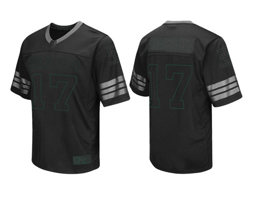 Male Baylor Bears Black College Colosseum Blackout Football Jersey