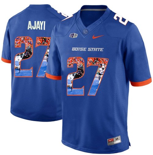 Male Boise State Broncos Blue Jay Ajayi College Football Jersey